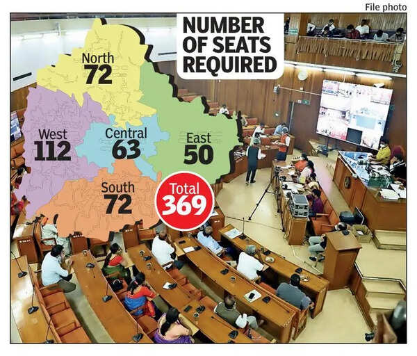 New Bengaluru corporations on desperate hunt for space for halls of power