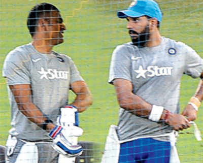 MSD-Yuvi: One for the old times sake