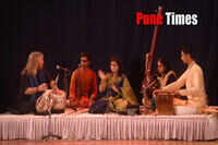 Singer Manjusha Patil presented several compositions in different ragas at event in Pune 