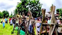 Manipur: Locals protest against ‘killing’ of two Tamil youths in Tamu 