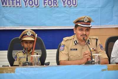 Hyderabad: Six-year-old blood cancer patient made Police Commissioner for a day