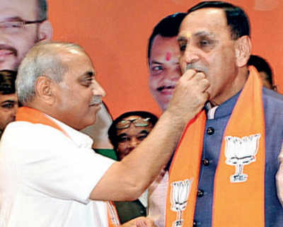 Rupani gets second term as Gujarat CM
