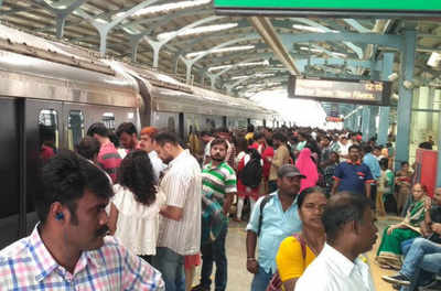 No Metro between Nagasandra-Malleswaram on Sunday morning