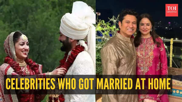 From Aditya Dhar-Yami Gautam to Sachin Tendulkar-Anjali: 10 celebrities who got married in the comfort of their homes