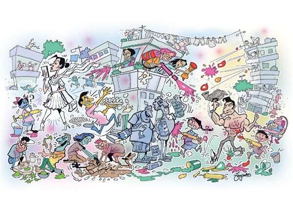 Holi’s evergreen characters in every mohalla Holi celebration