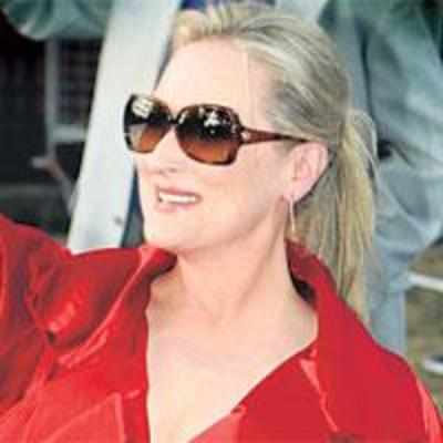 Closet singer Meryl Streep