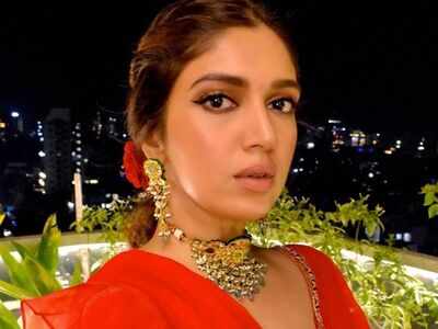 Bhumi Pednekar shoots for Badhaai Do at zero degree