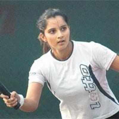 Sania in Mumbai!