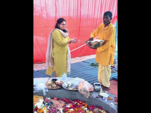 Dalit anointed head priest of Lord Shiva temple near Lucknow