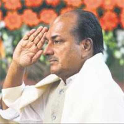 Antony to stand in for PM