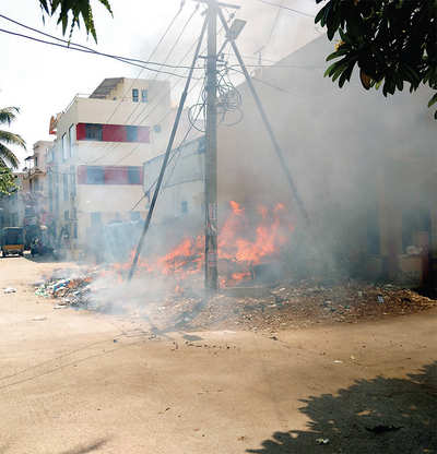 NGO registers 40 garbage-burning cases in Indiranagar