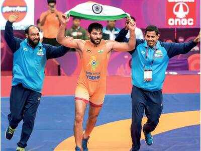 Asian Wrestling Championships: Sunil Kumar wins India’s first Greco-Roman gold medal