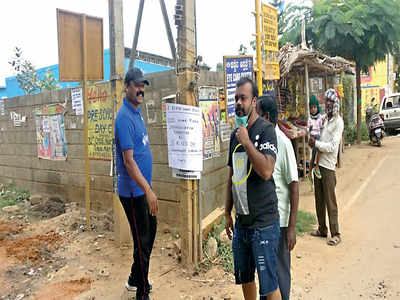 Horamavu residents take things into own hands