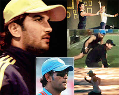 Sushant pads up as captain cool