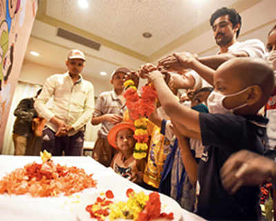 MahaGanesha Festival: Celebrating, even in sickness