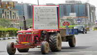 Tractor driver fined Rs 59,000 for violating traffic rules in Gurugram 