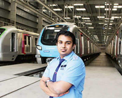 Metro launch puts 23-yr-old train buff’s career on fast track