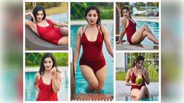 Red alert! Actress Payel Sarkar slays in her summer swimsuit looks