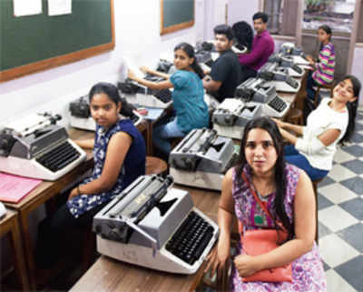 Keep typewriters clicking: Institutes to government