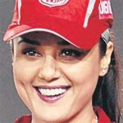 Preity Zinta takes a holy dip in Ganga