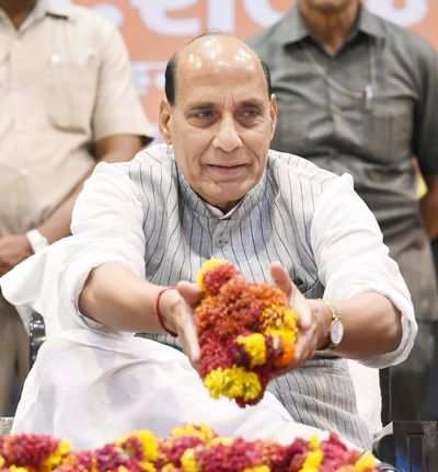 No dearth of capable people in BJP for UP CM's post: Rajnath