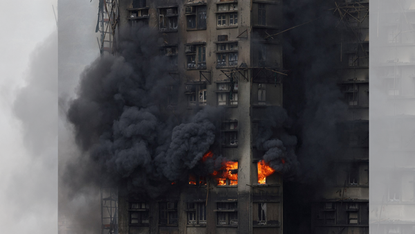 Hong Kong fire tragedy: Toll rises to 83, flames still visible on Day 2; 3 suspects held for manslaughter