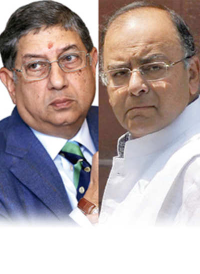 Srini meets Jaitley, assured of support for board elections