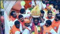 Balapur Ganesha laddu auctioned for Rs 17.6 lakh, record highest price 