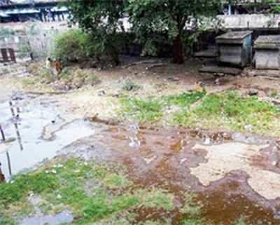 Vikhroli residents discover what flooded their road
