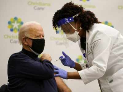 US President-elect Joe Biden receives Covid-19 vaccine jab publicly