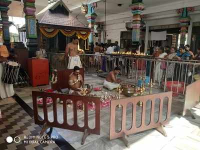 Team from Sabarimala perform Sarpa Kav ritual in Hyderabad's Ayyappa temple to ward off vaastu flaws