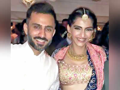Three spots, two days, one wedding for Sonam Kapoor and Anand Ahuja