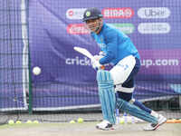 World Cup: Indian players practice ahead of Windies match 