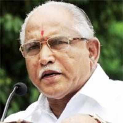 Yeddyurappa wants PM, Chidambaram to quit first
