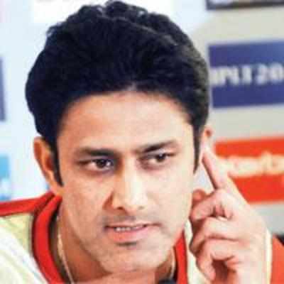 Kumble suggests extra practice games on Oz tour