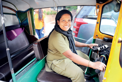 ‘Soon you will see more women auto drivers,’ says Bengaluru's popular female auto driver Noor Jahan
