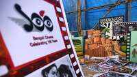 Filmy Durga Puja pandal coming up in Indirapuram to celebrate 100 years of Bengali cinema 