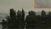 IAF aircraft fly over Dal Lake paying tribute to Covid-19 frontline workers 