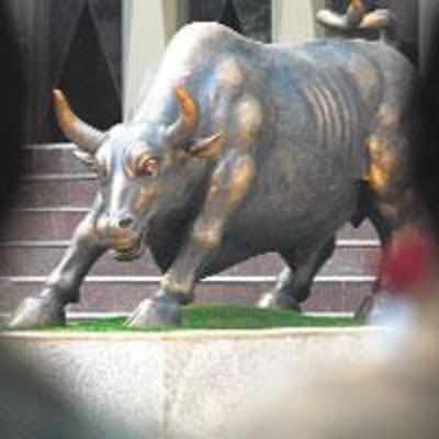 Markets gain on strong global cues