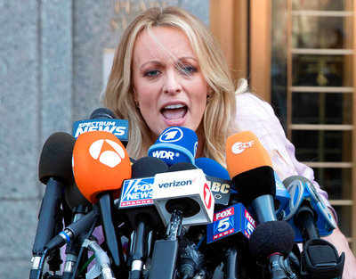 Stormy Daniels sues US President Donald Trump for defamation