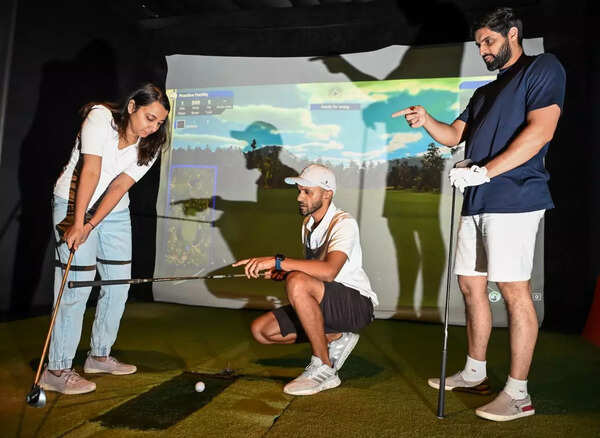Swing into the weekend with golf simulators