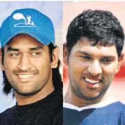 Raise for Dhoni, demotion for Sehwag; Karthik forgotten