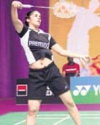 Saina through to World badminton quarters