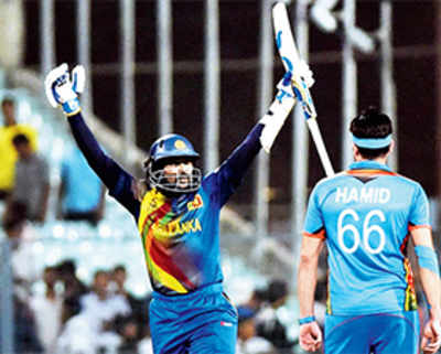 Afghans win hearts, SL match