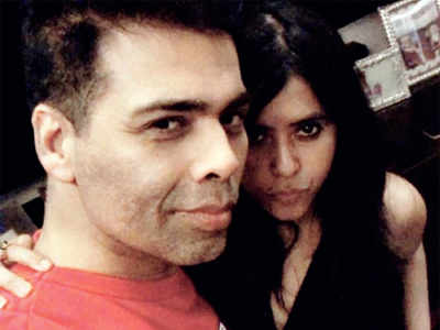 Ekta Kapoor and Karan Johar's date night