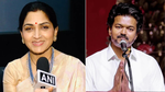 'He should lead': BJP state vice president Khushbu Sundar backs TVK chief Vijay for CM