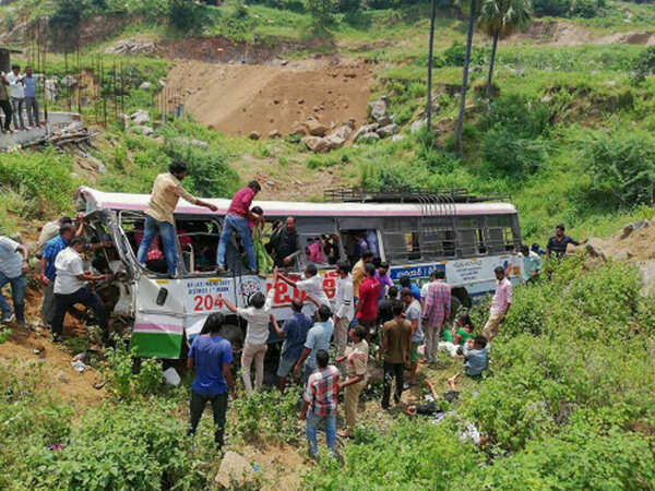 India’s worst bus accident claims 57 lives in Telangana