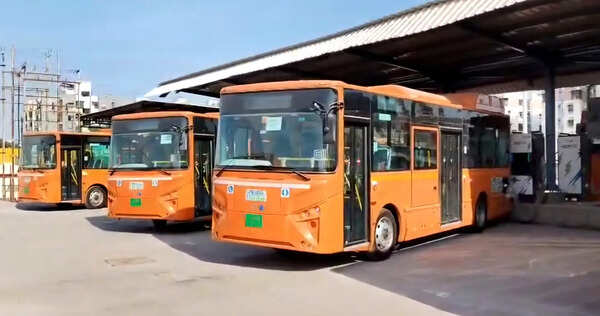 VMC’s e-bus fleet idle a month after arrival