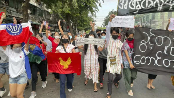 Myanmar resistance groups pledge to oust military-backed civilian government