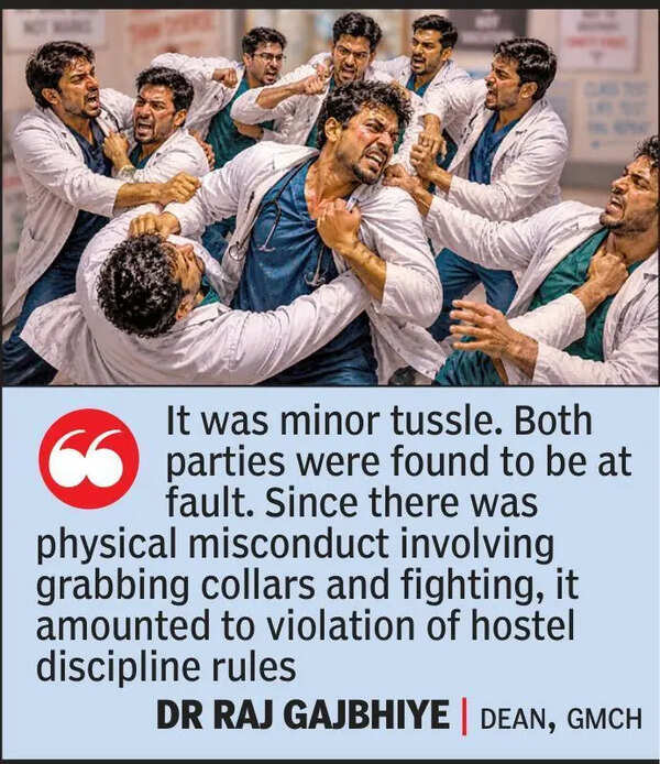GMCH directs 5 resident doctors to vacate hostel for a month after clash